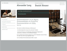 Tablet Screenshot of lang-heuser.de